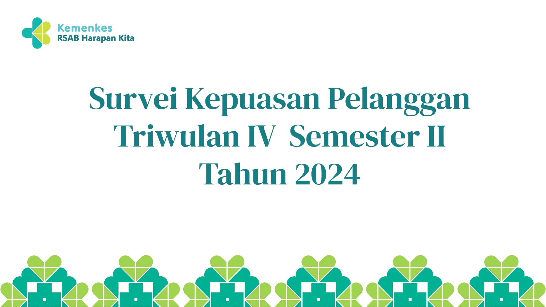 Survei Kepuasan Pelanggan Triwulan IV Semester II Tahun 2024